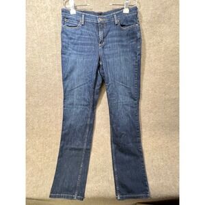 Duluth Trading Co Womens 12x33 Bootcut Jeans Blue Denim Cotton Blend